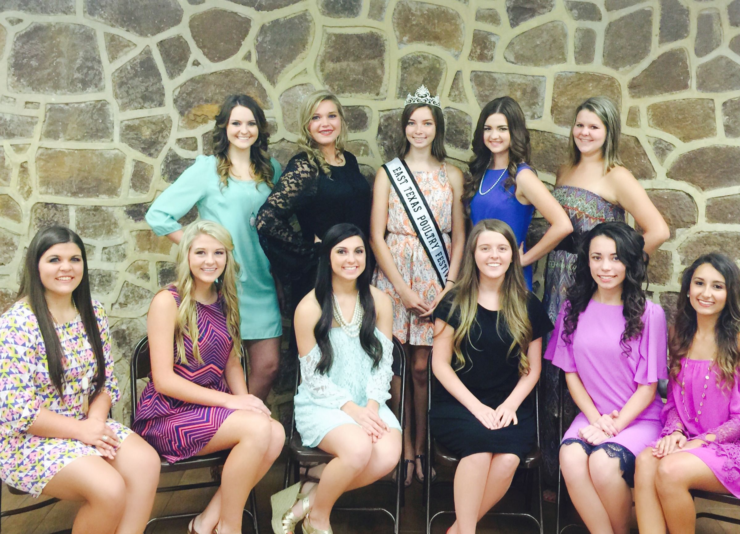 EAST TEXAS POULTRY FESTIVAL PAGEANT QUEEN’S COURT PARTY